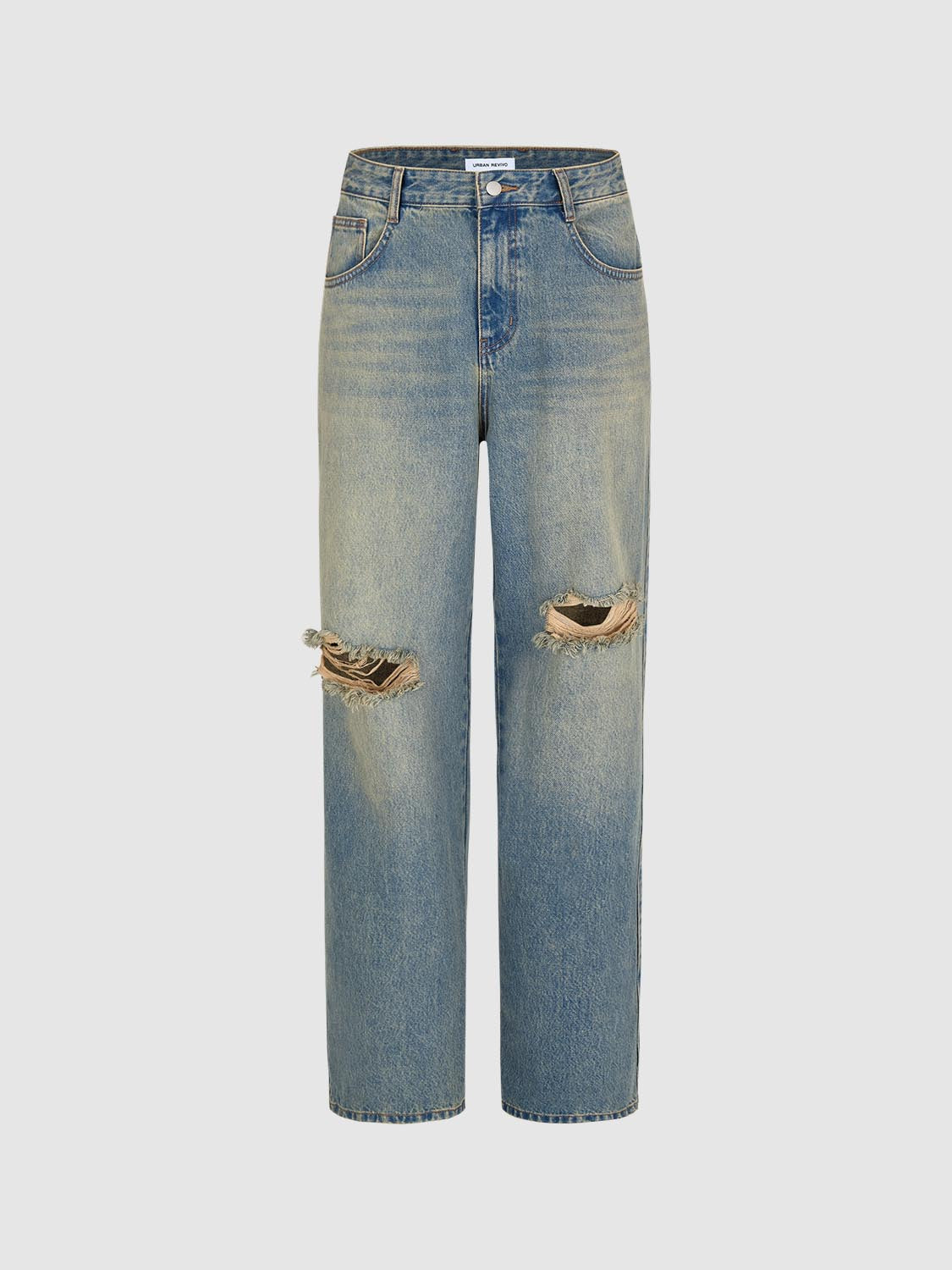 Ripped Denim Jeans