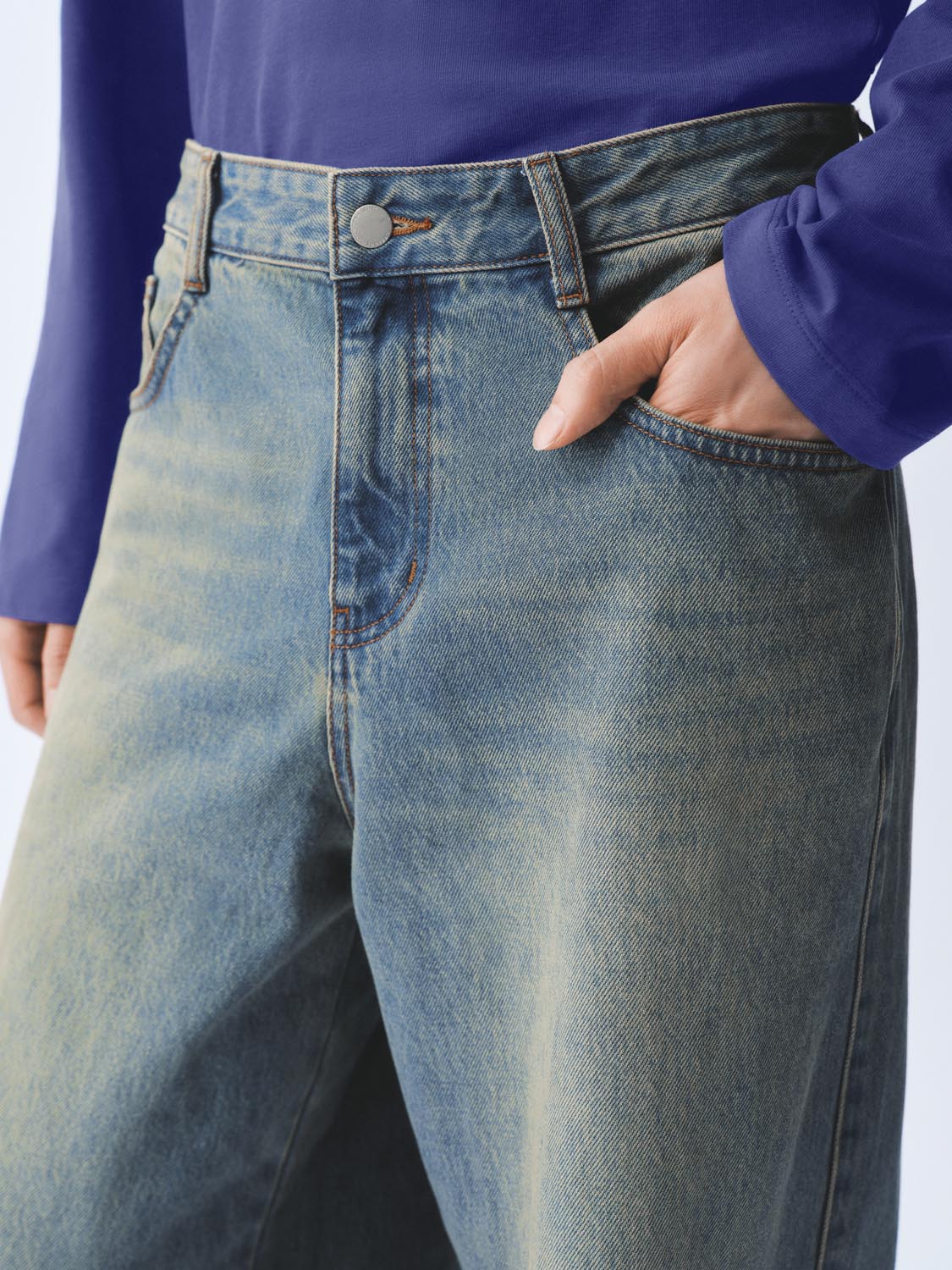 Ripped Denim Jeans