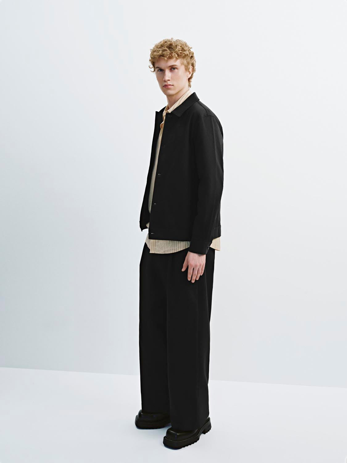 Collar Button Up Jackets