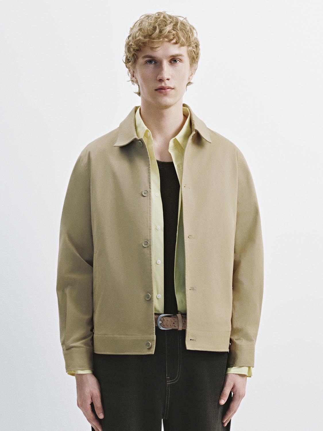 Collar Button Up Jackets