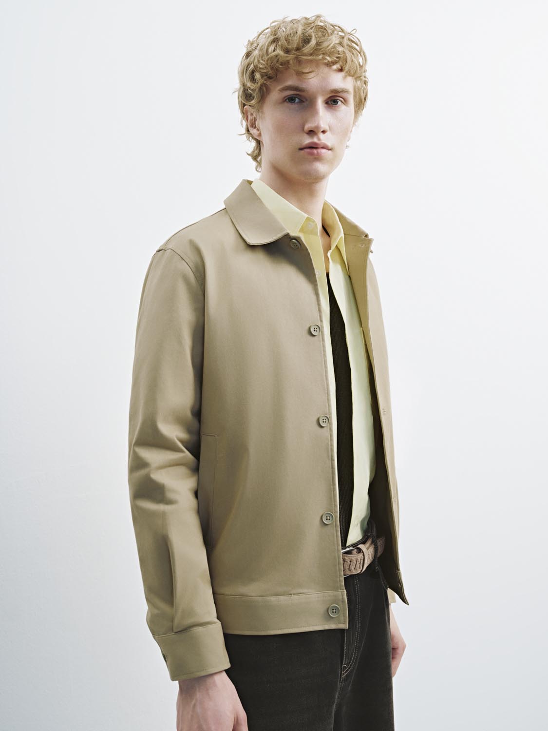 Collar Button Up Jackets