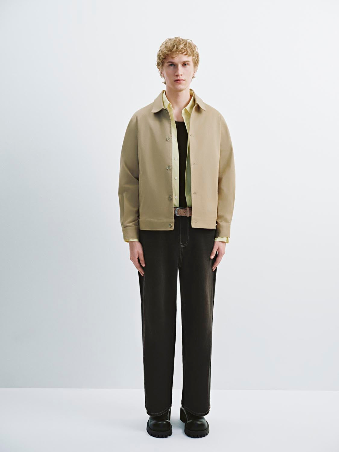 Collar Button Up Jackets