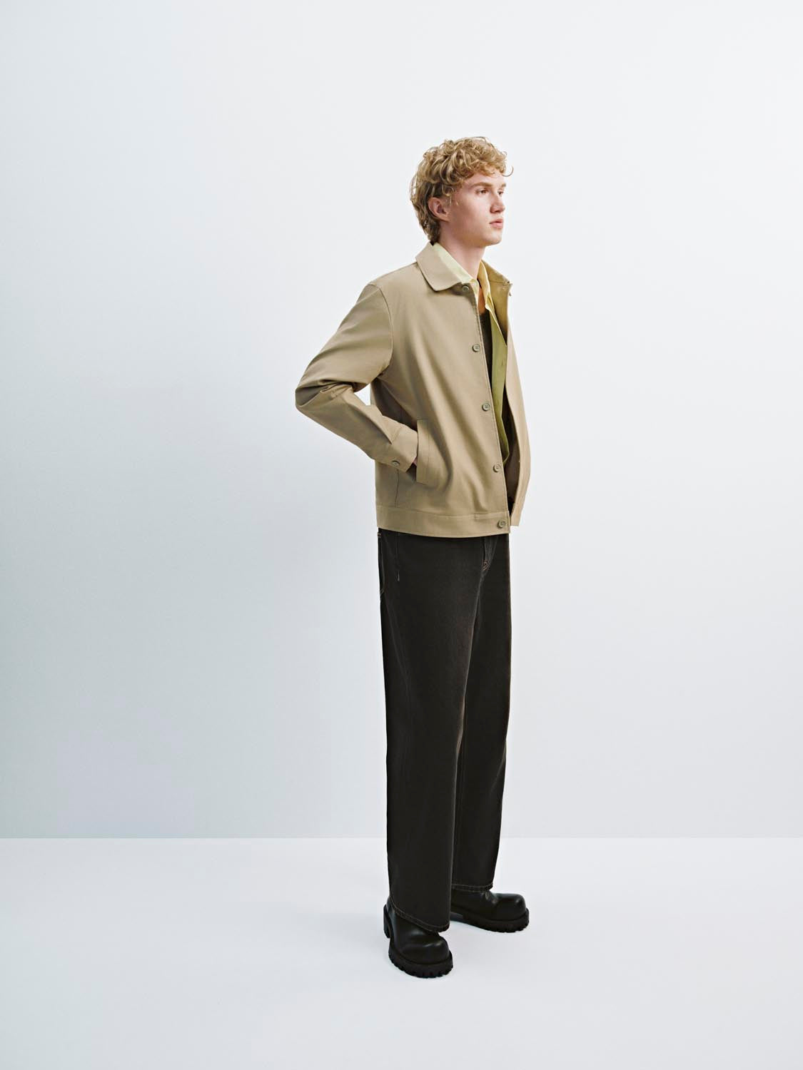 Collar Button Up Jackets