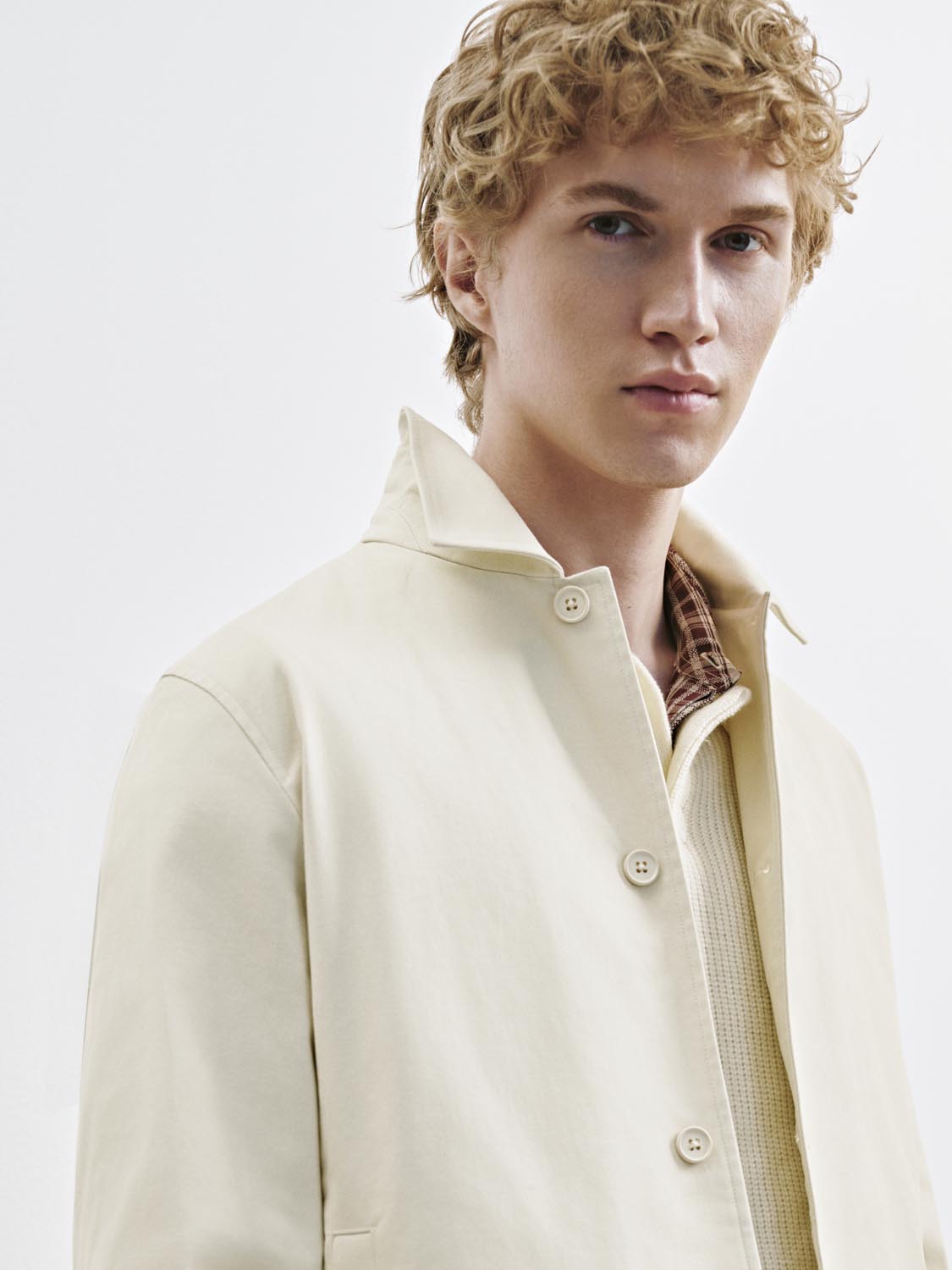 Collar Button Up Jackets