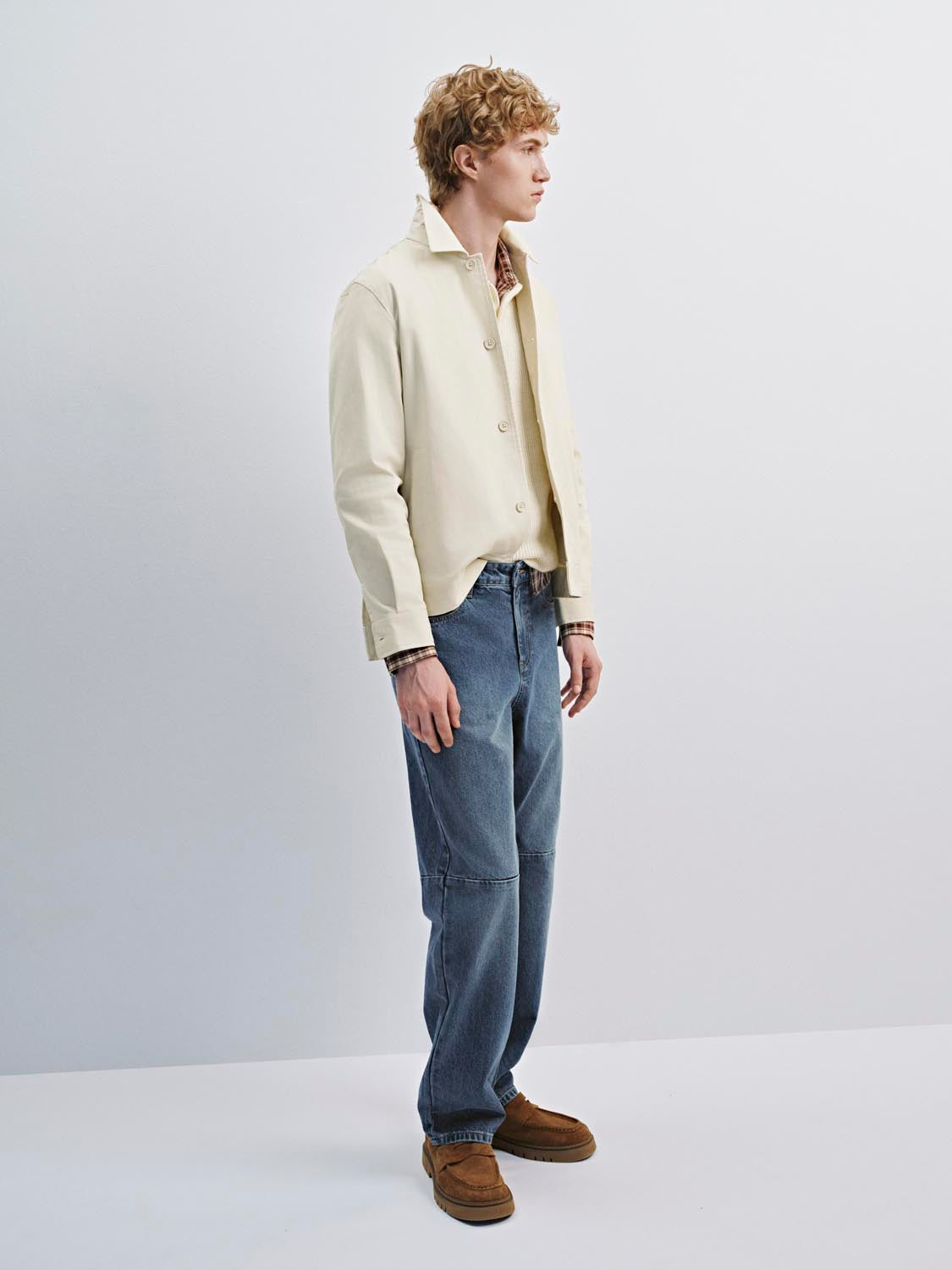Collar Button Up Jackets
