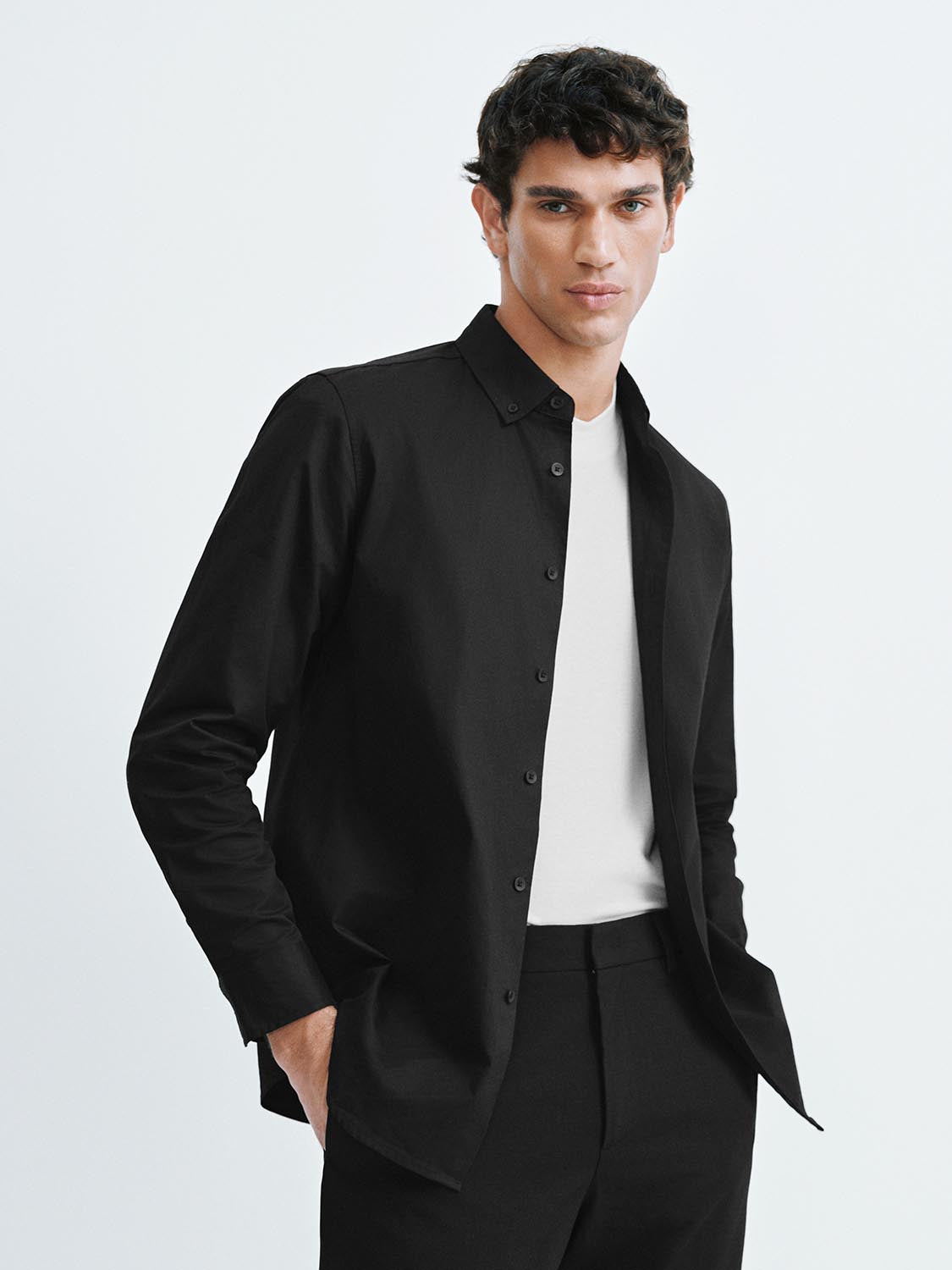 Button Up Basic Shirts