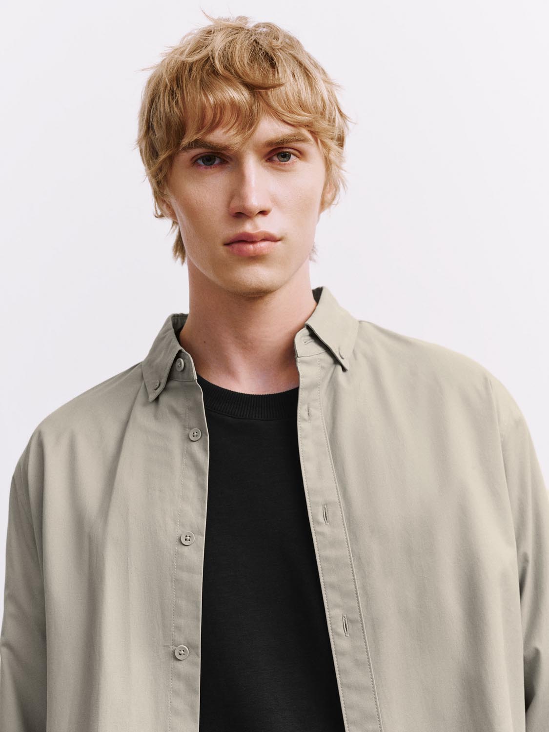 Button Up Basic Shirts