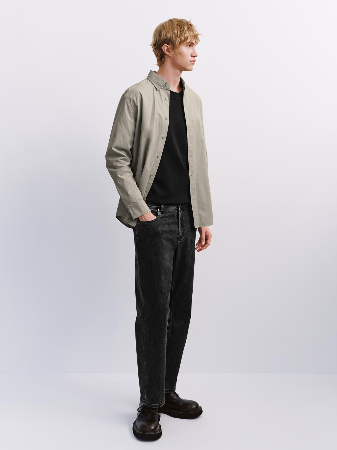 Button Up Basic Shirts