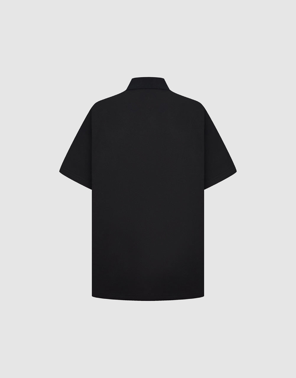 Drop Shoulder Polo Shirt