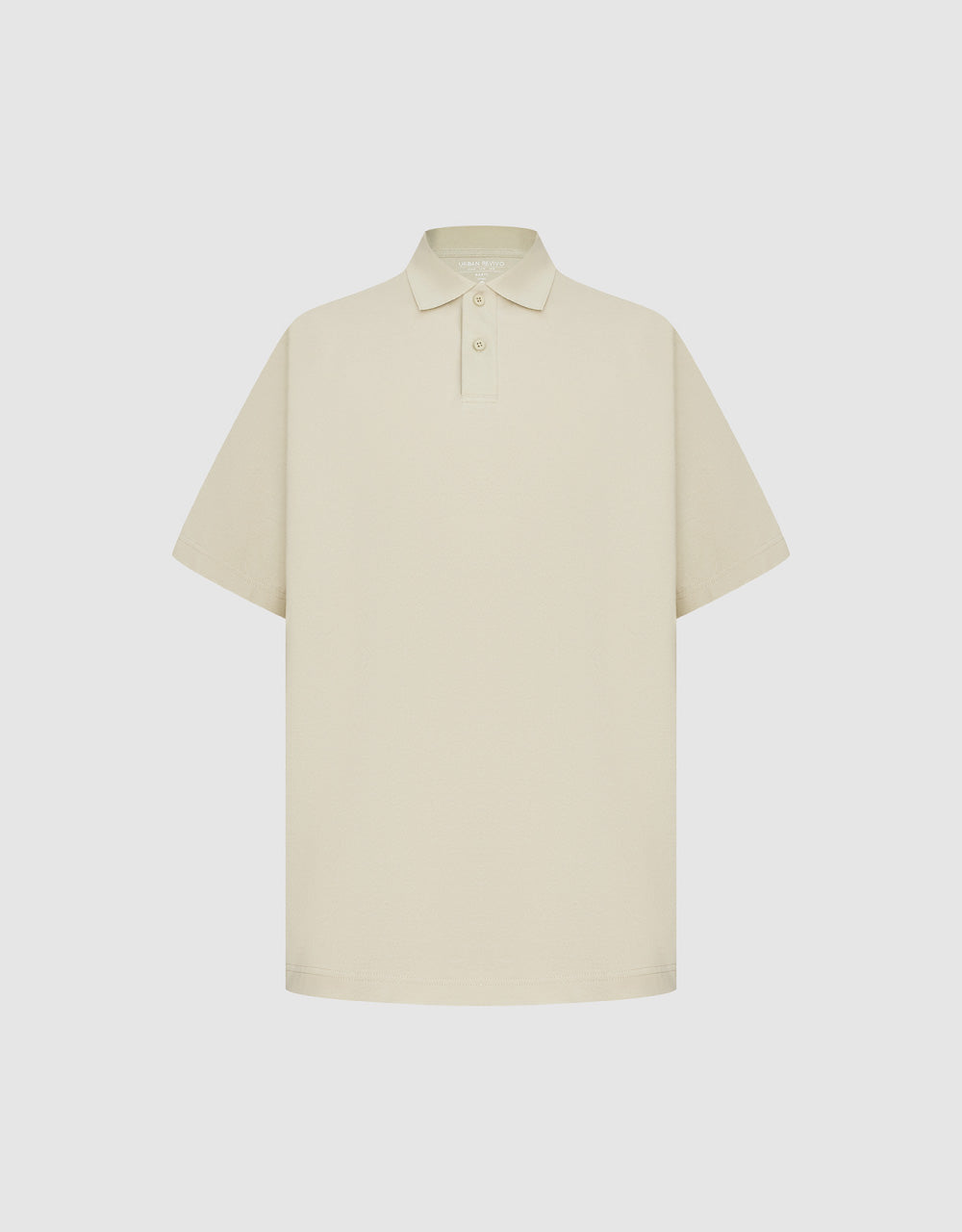 Drop Shoulder Polo Shirt