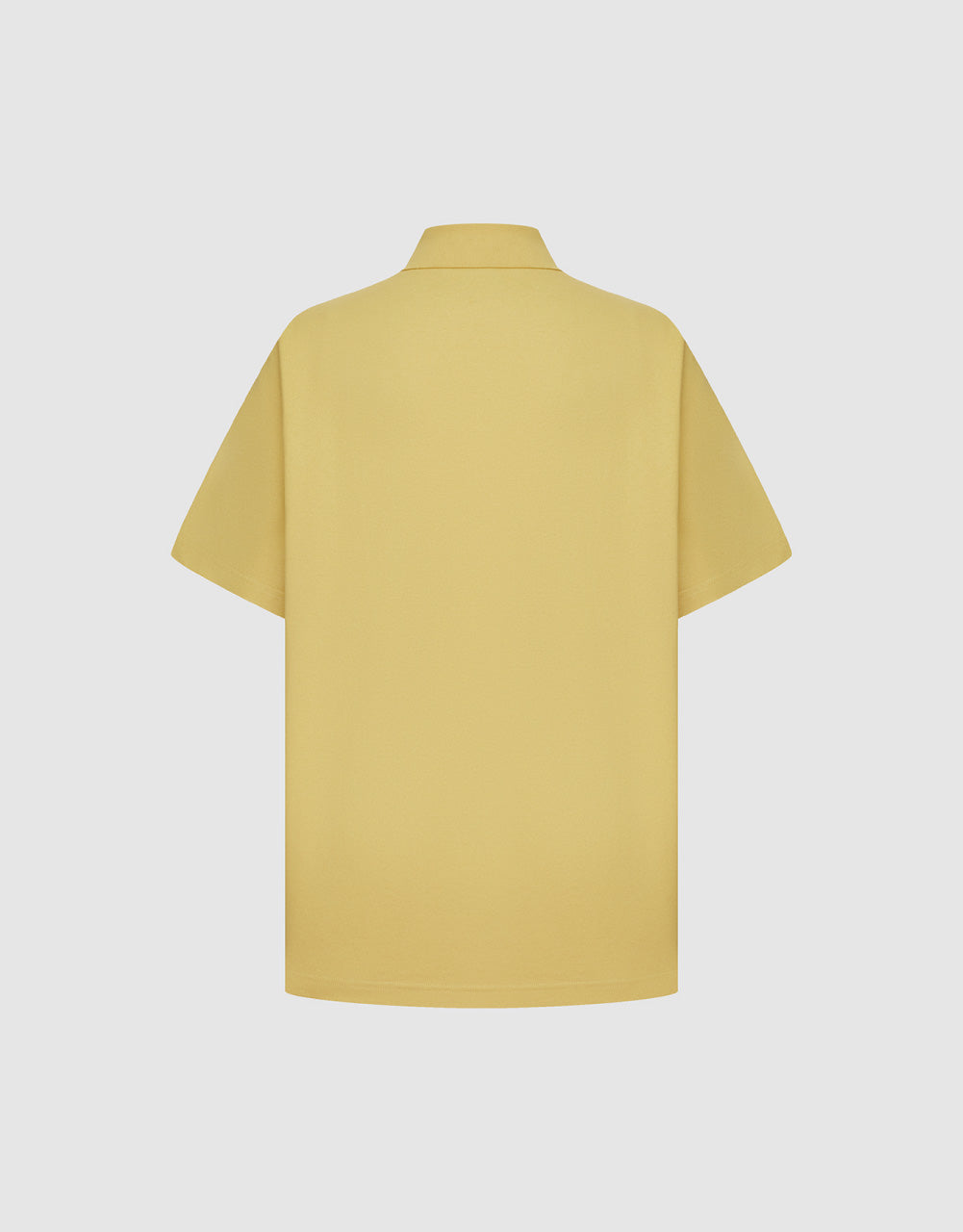 Drop Shoulder Polo Shirt