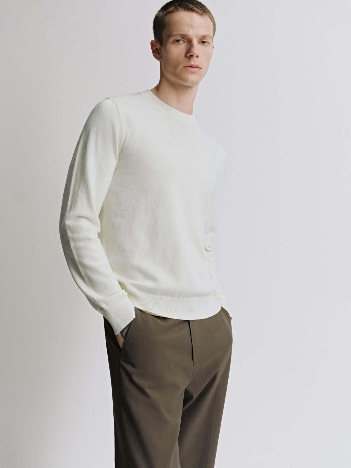 Long Sleeve Knitted T-Shirts