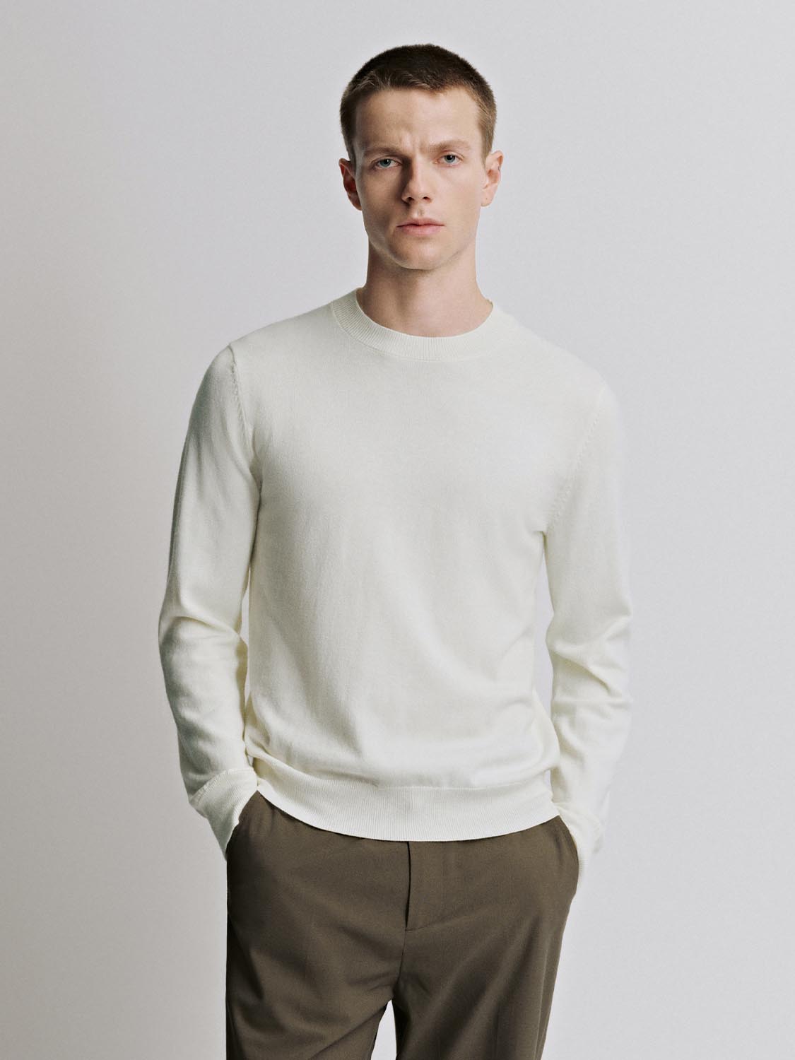 Long Sleeve Knitted T-Shirts