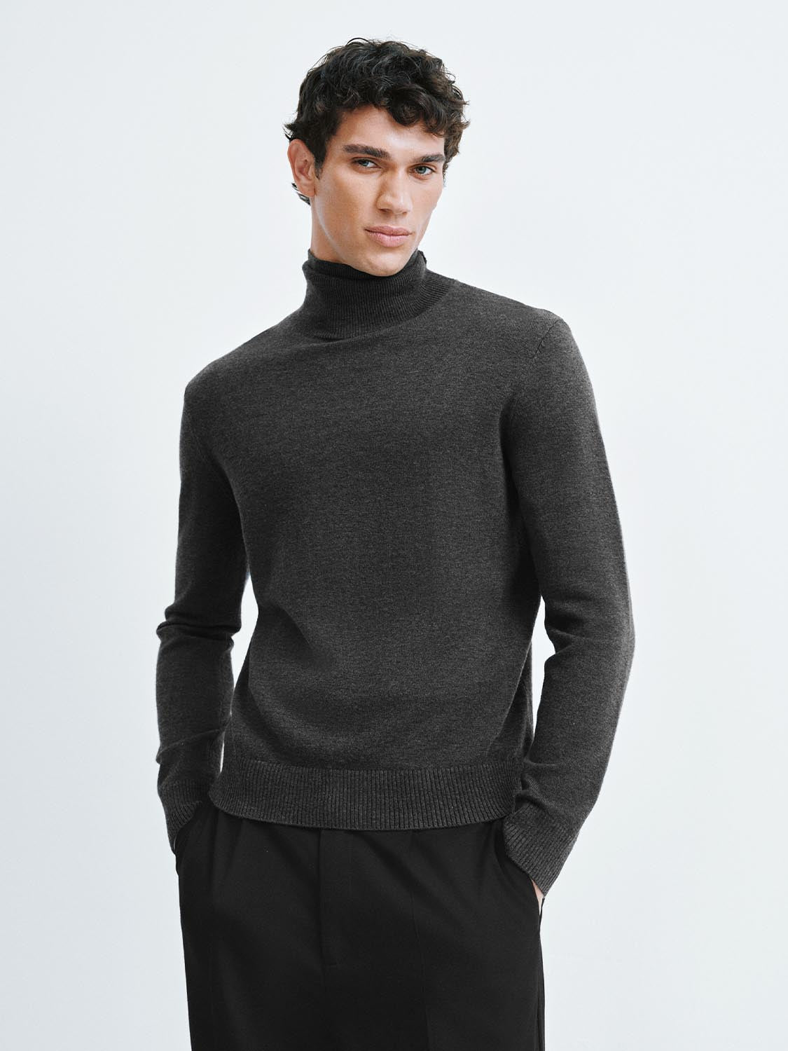 High Neck Knitted T-Shirts