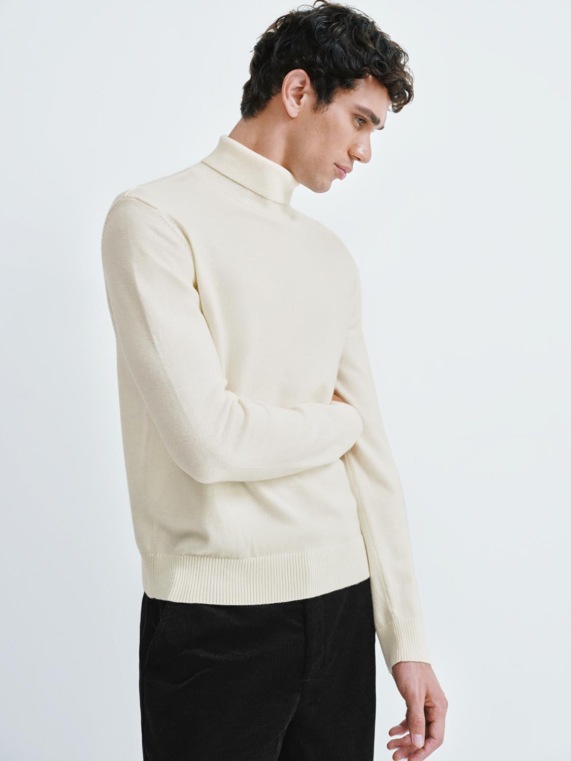 High Neck Knitted T-Shirts