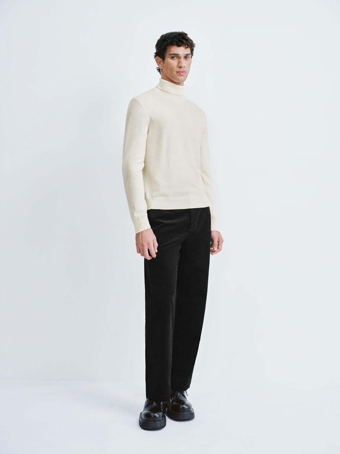 High Neck Knitted T-Shirts