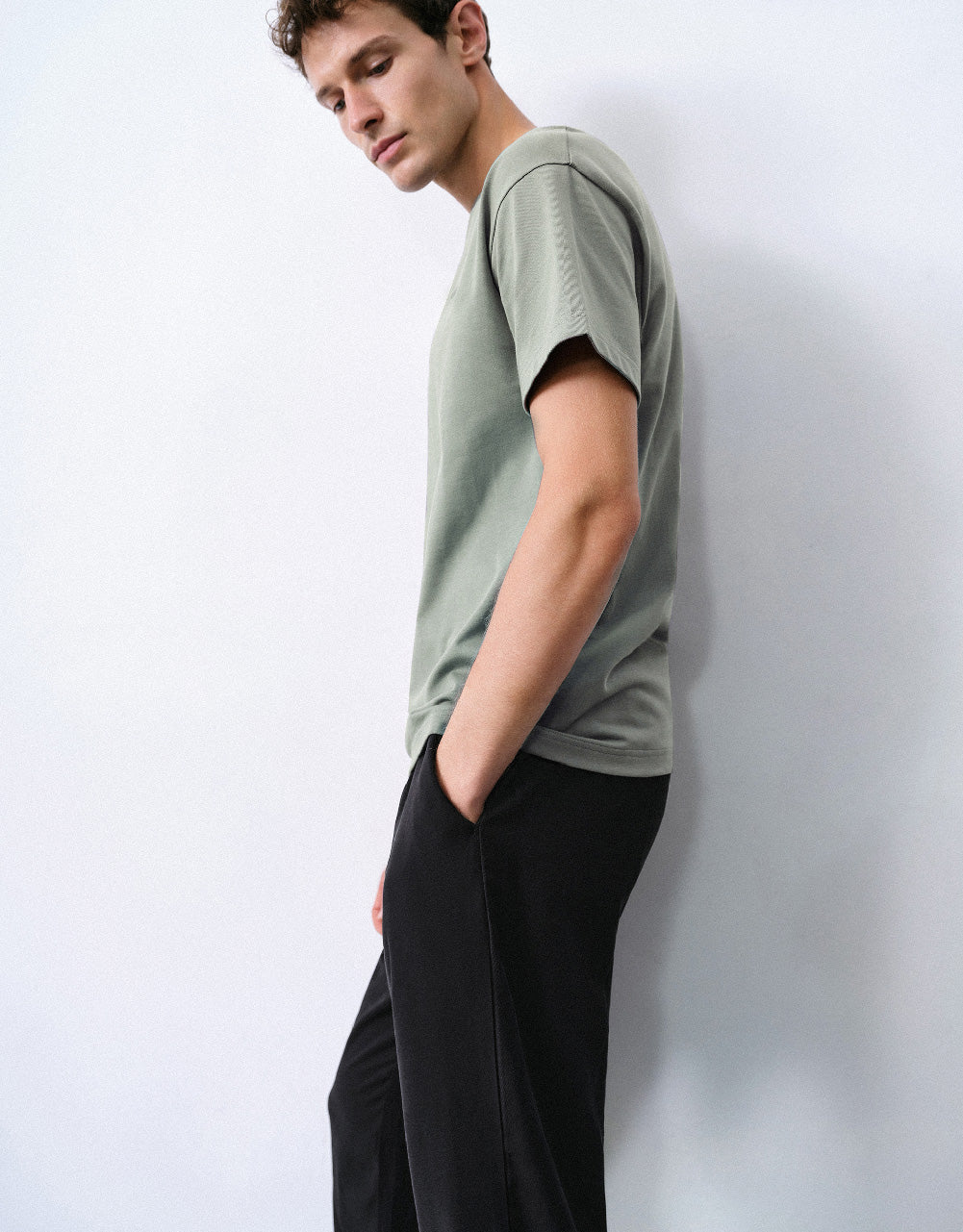 Crew Neck Straight T-Shirt