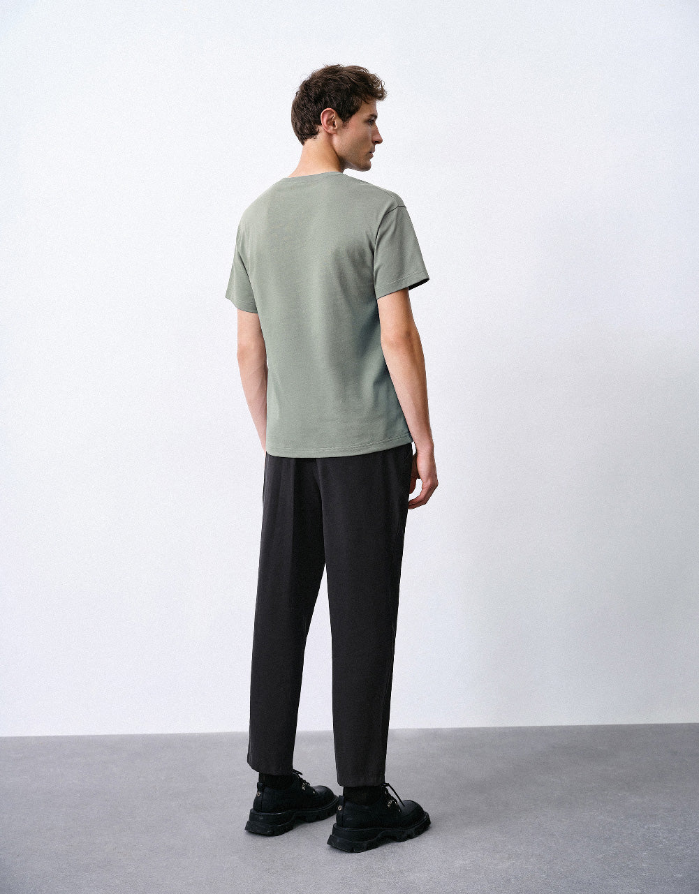 Crew Neck Straight T-Shirt