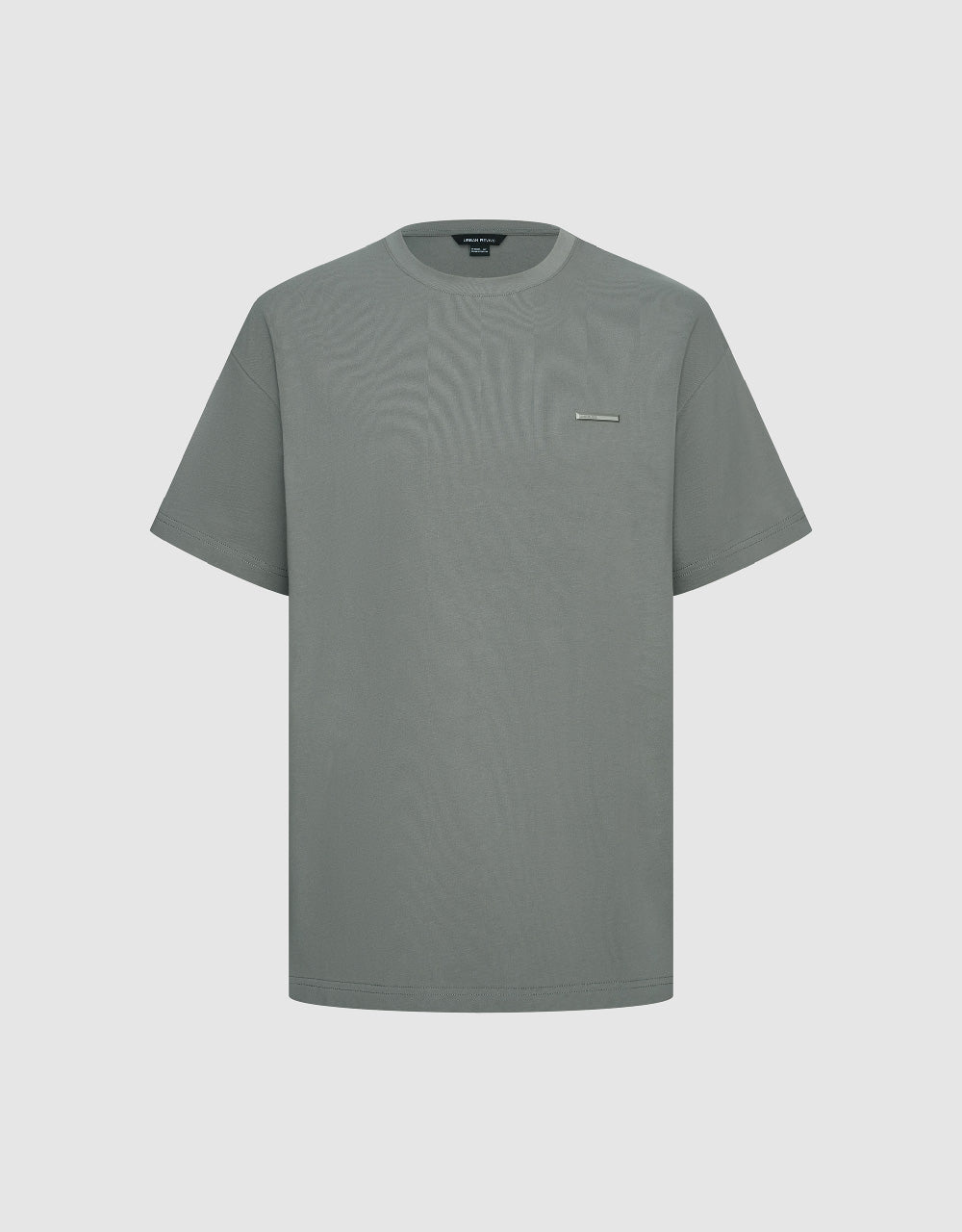 Crew Neck Straight T-Shirt