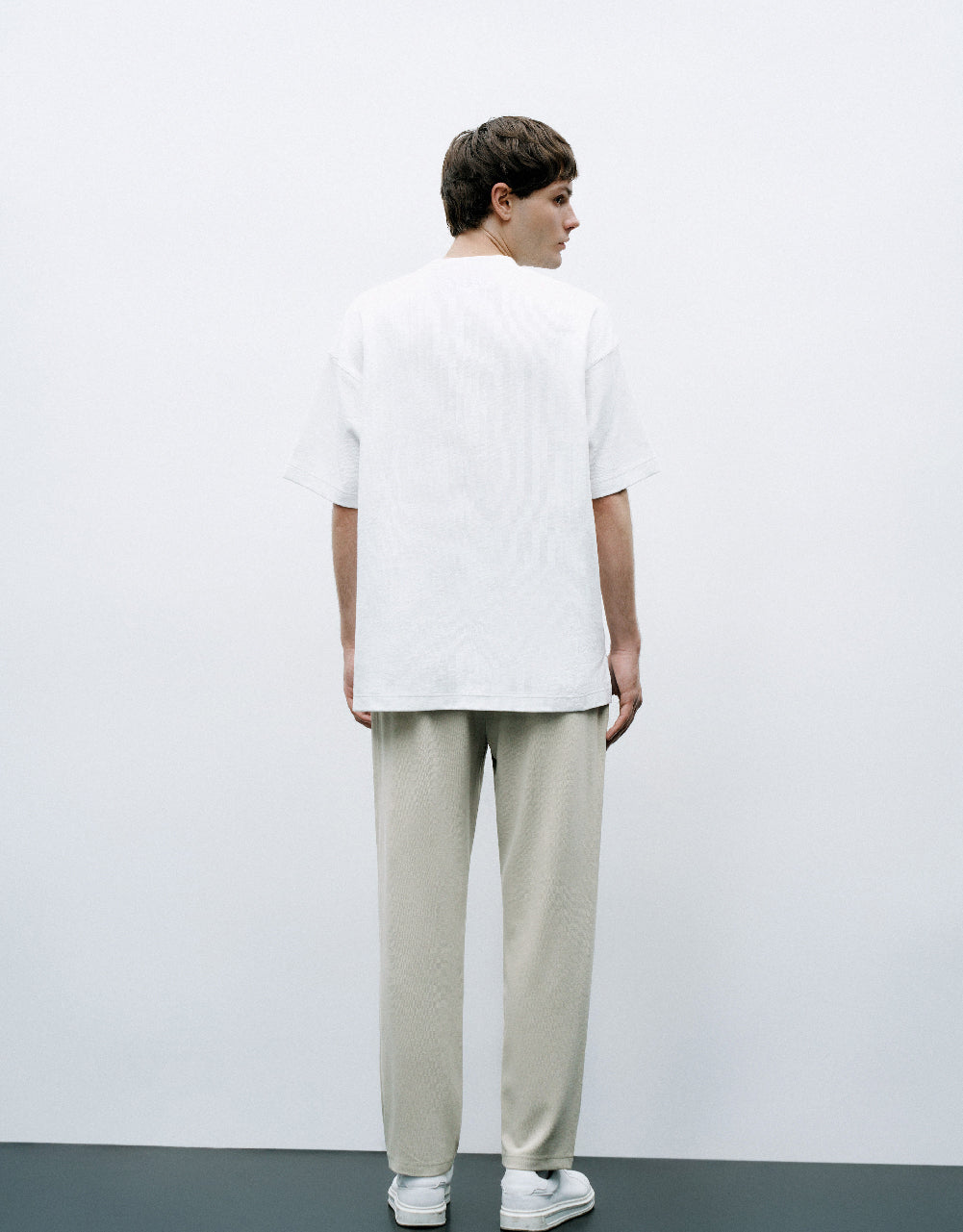 Crew Neck Straight T-Shirt