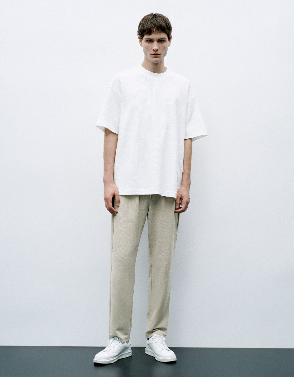 Crew Neck Straight T-Shirt