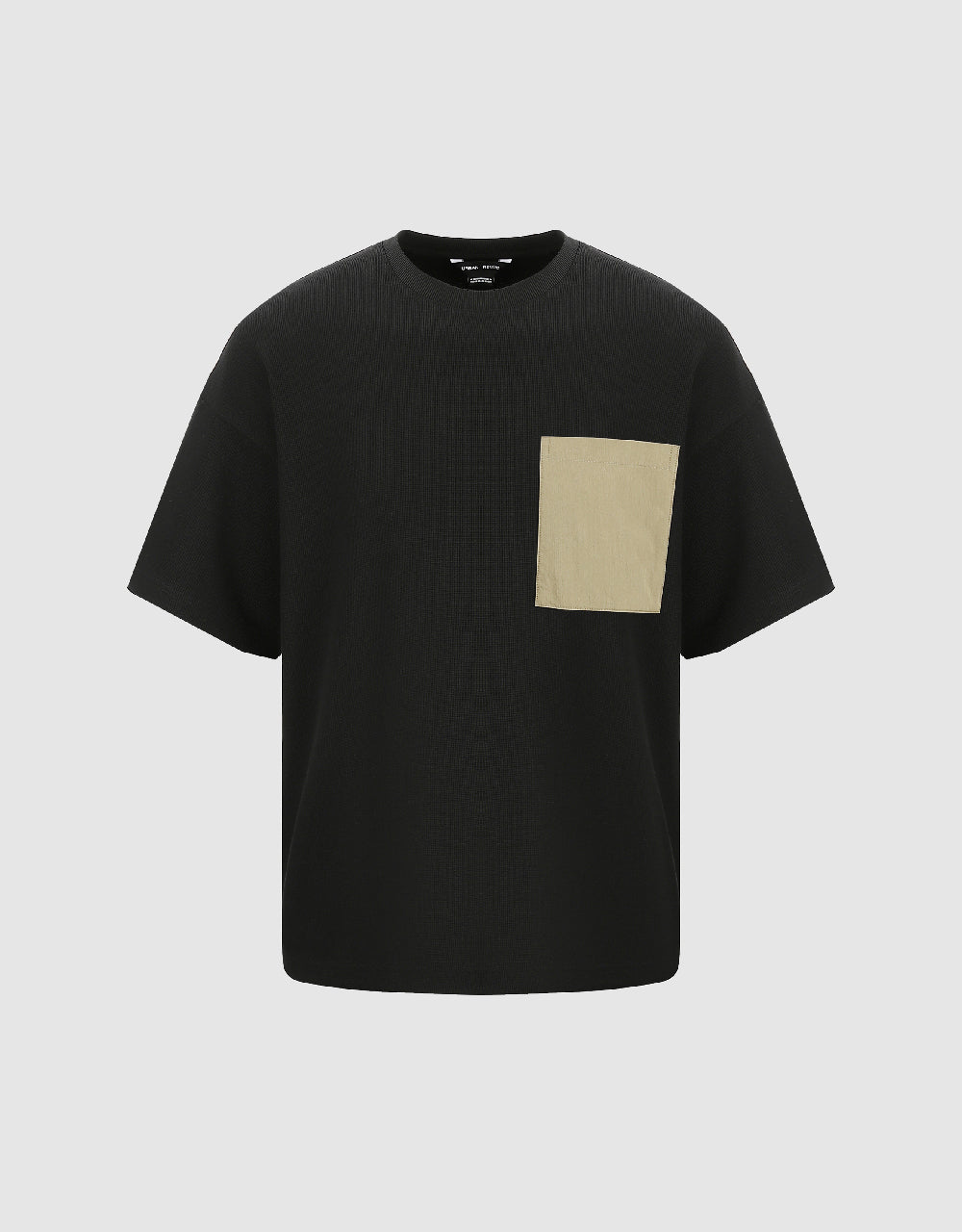 Straight T-Shirt With Pocket