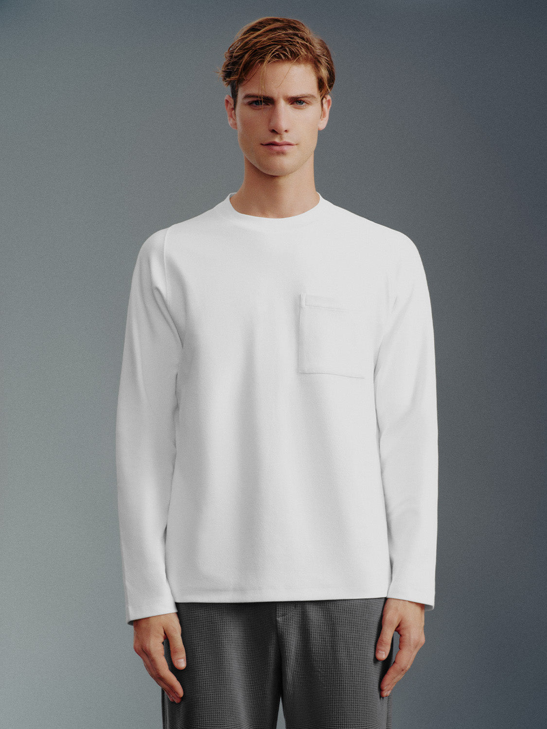 Crew Neck Straight T-Shirt