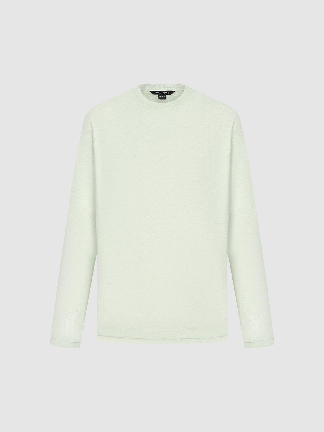 Crew Neck Long Sleeve T-Shirts