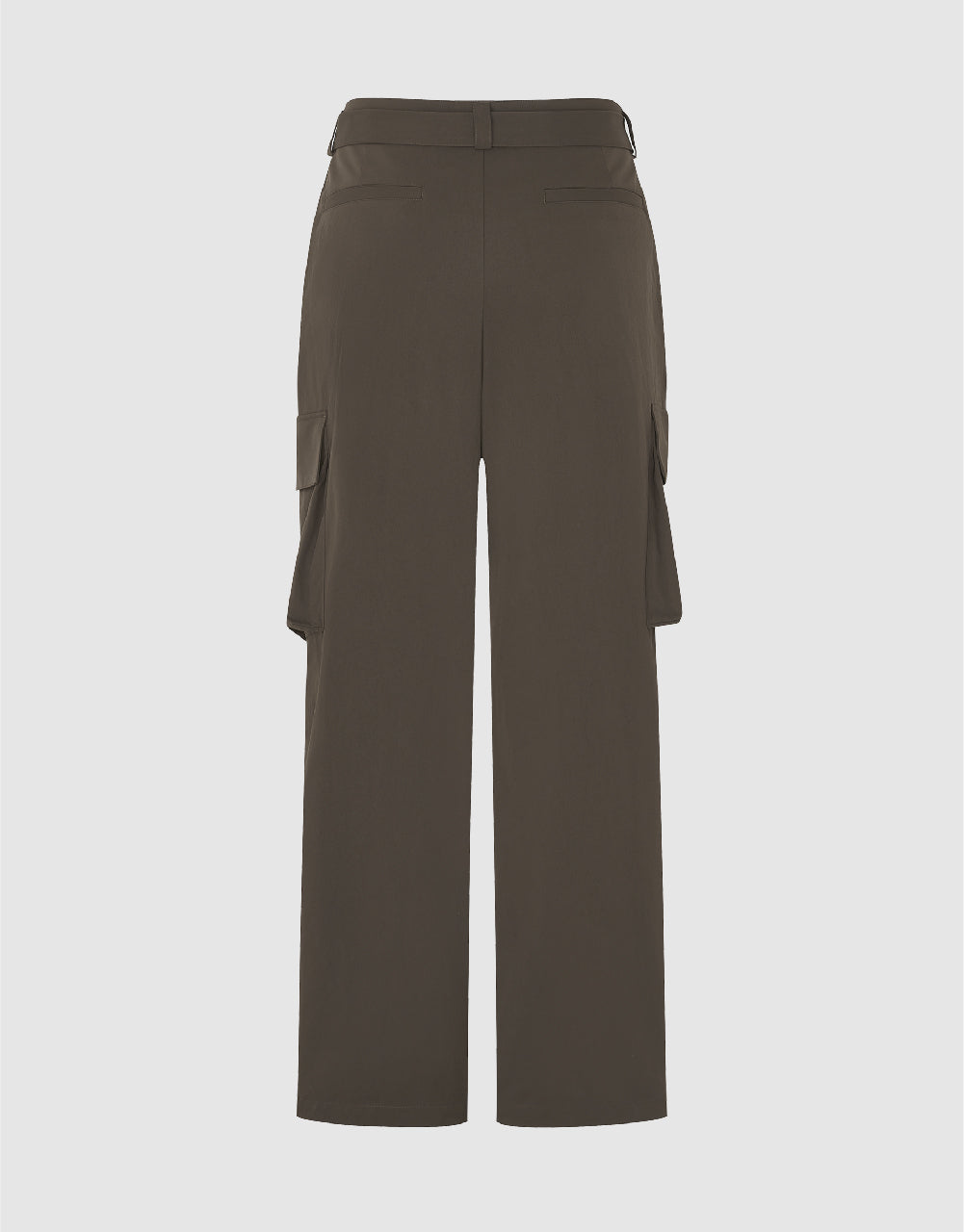 Straight Pants With Pockets
