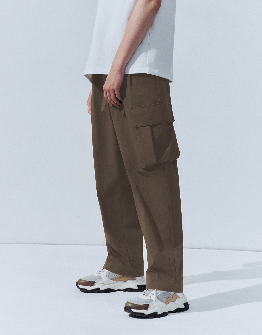 Straight Pants With Pockets