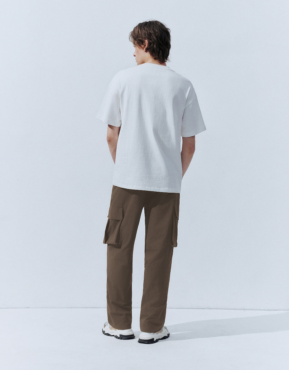 Straight Pants With Pockets