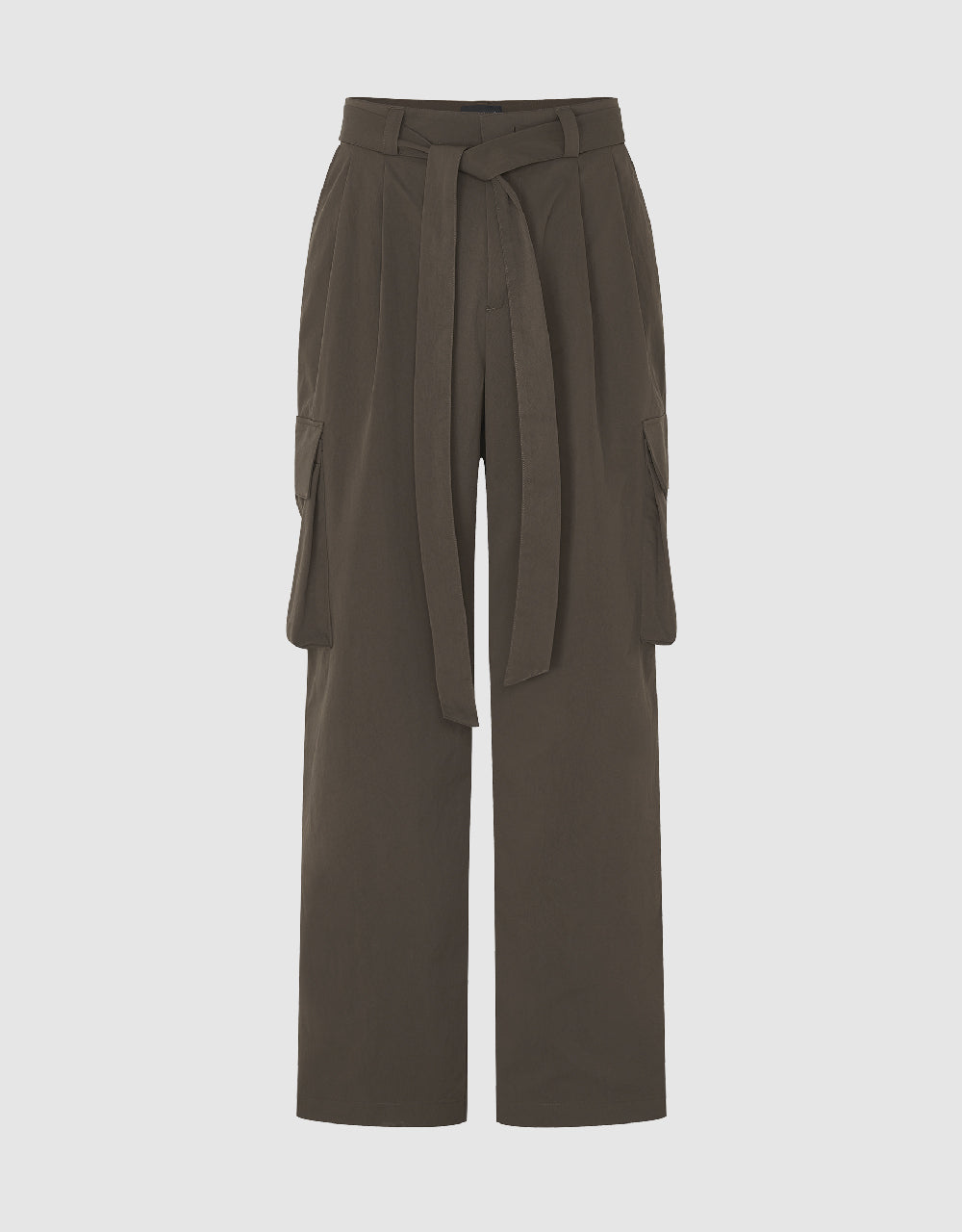 Straight Pants With Pockets