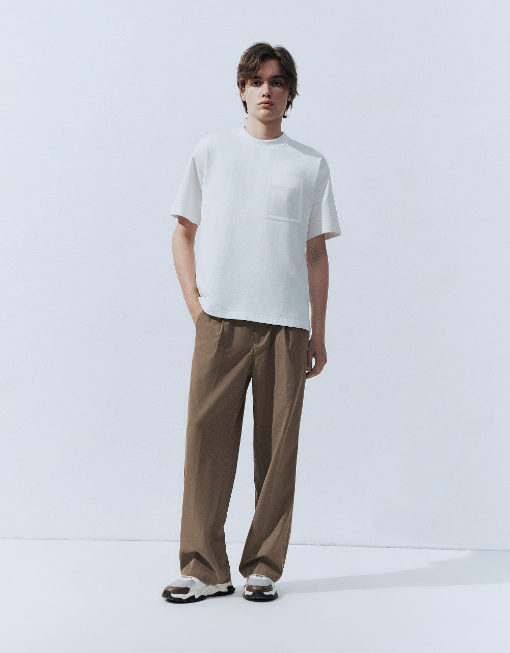 Loose Straight Pants