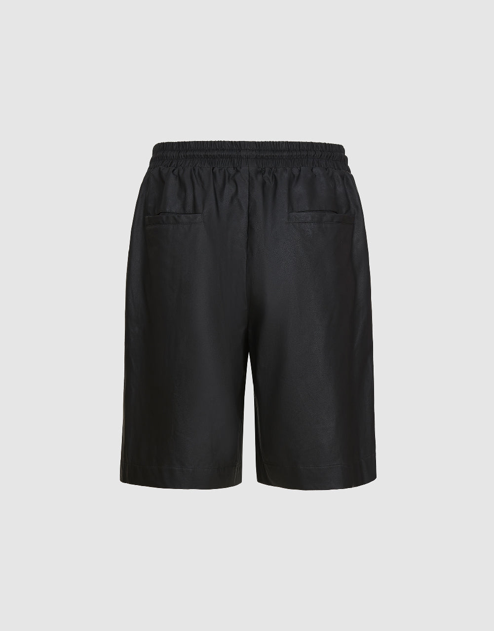 Drawstring Waist Loose Shorts