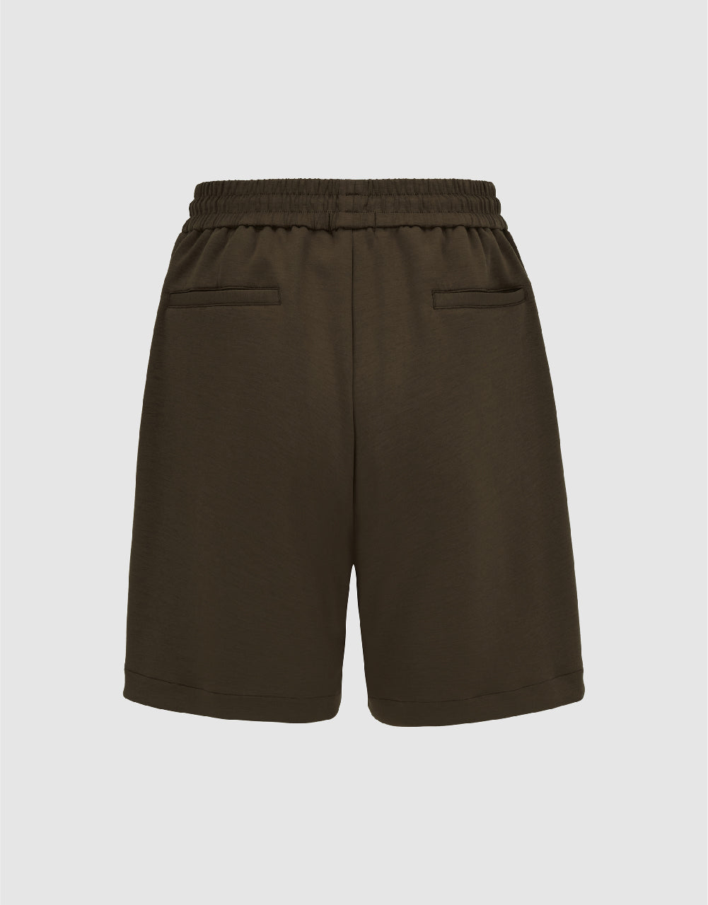 Drawstring Waist Loose Shorts