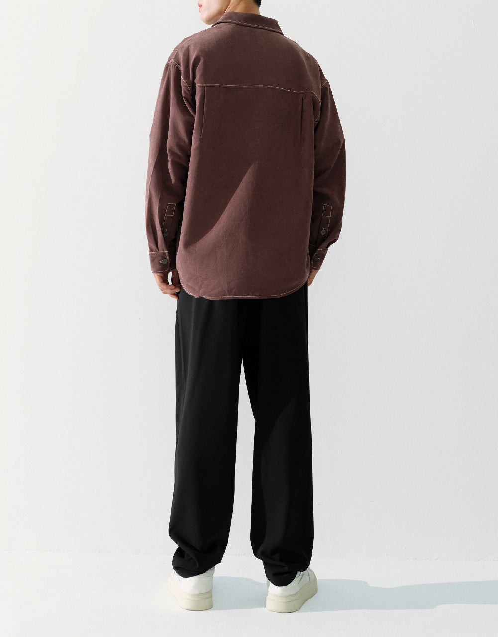 Drawstring Waist Carrot Fit Pants