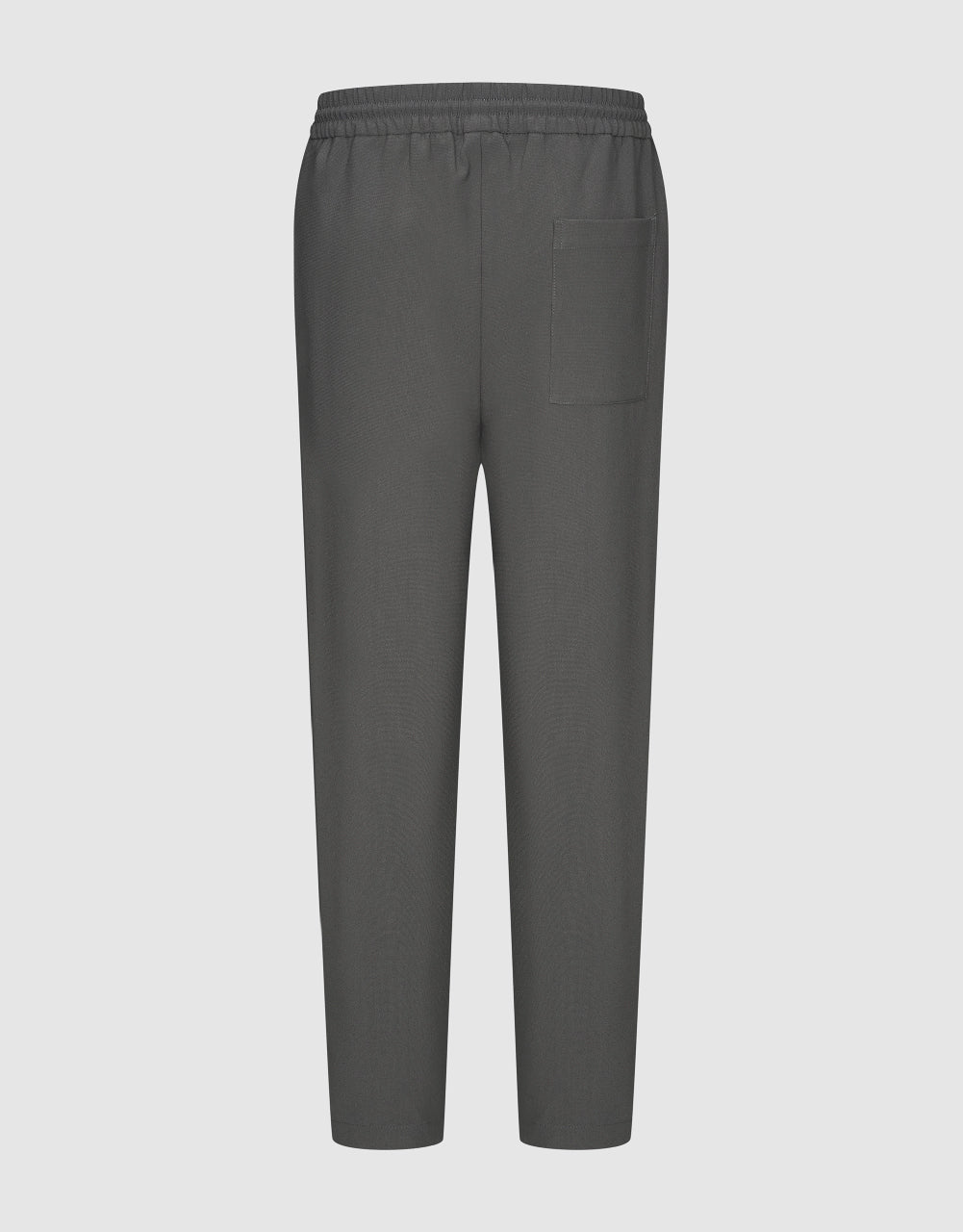 Drawstring Waist Carrot Fit Pants