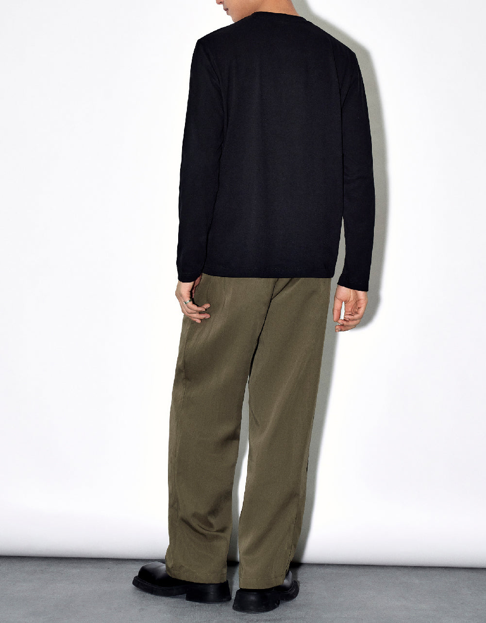 Woven Wide-Leg Pants