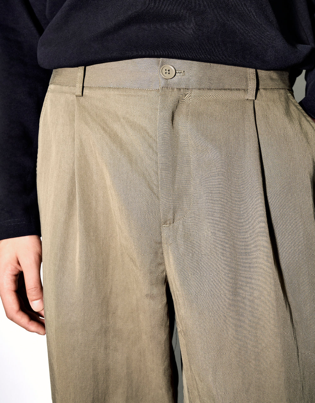 Woven Wide-Leg Pants