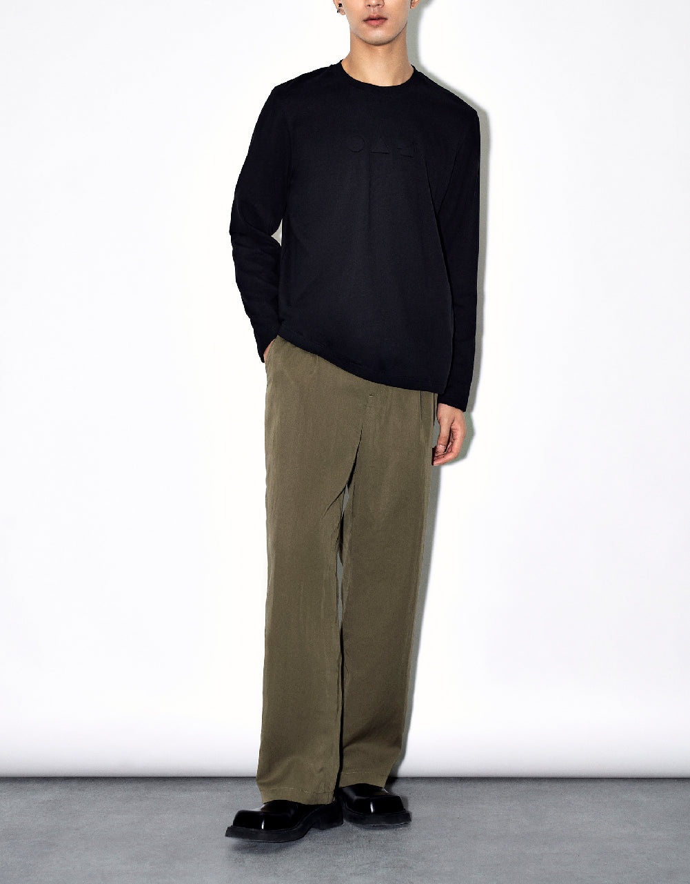 Woven Wide-Leg Pants