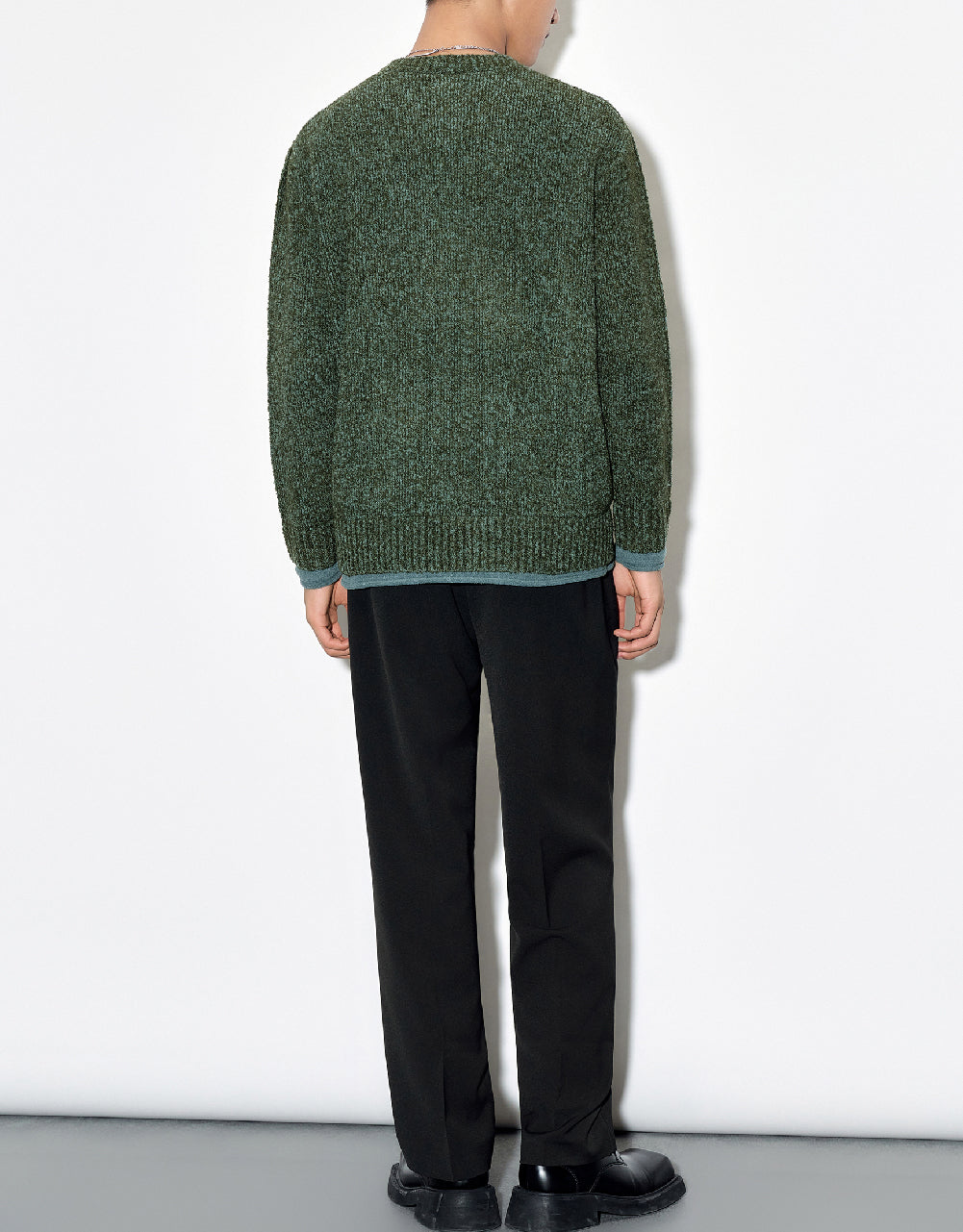 Straight Pants With Belt