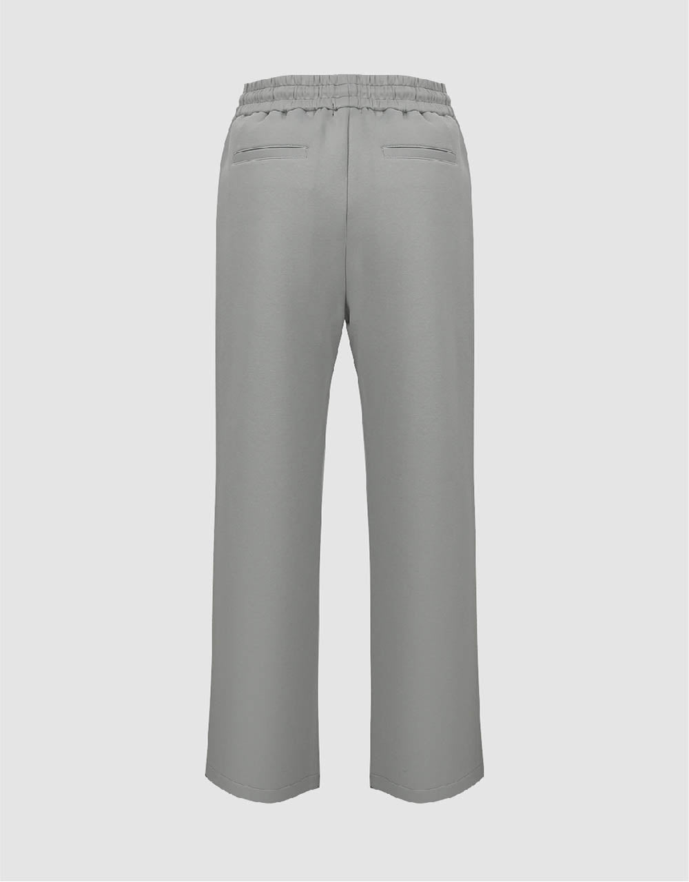 Drawstring Waist Knitted Carrot Fit Pants