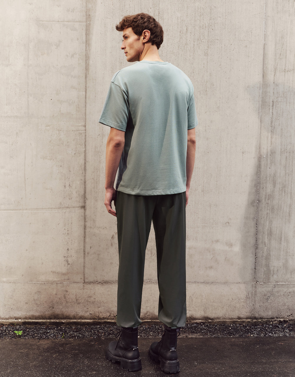 Drawstring Waist Jogger Pants