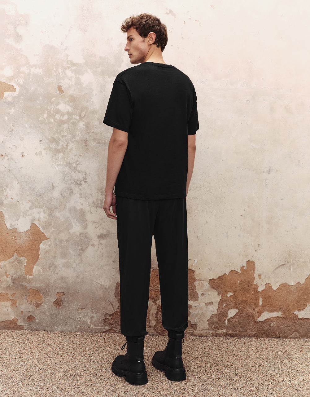 Drawstring Waist Jogger Pants