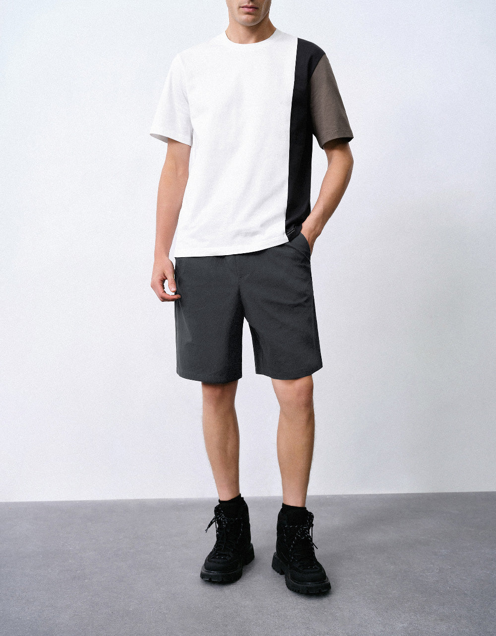 Drawstring Waist Shorts