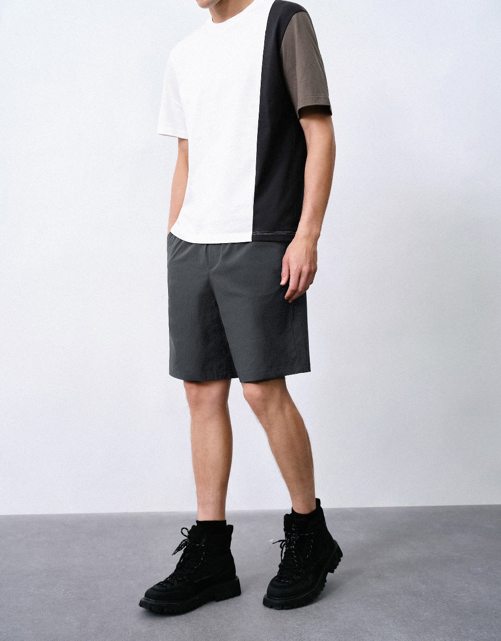 Drawstring Waist Shorts