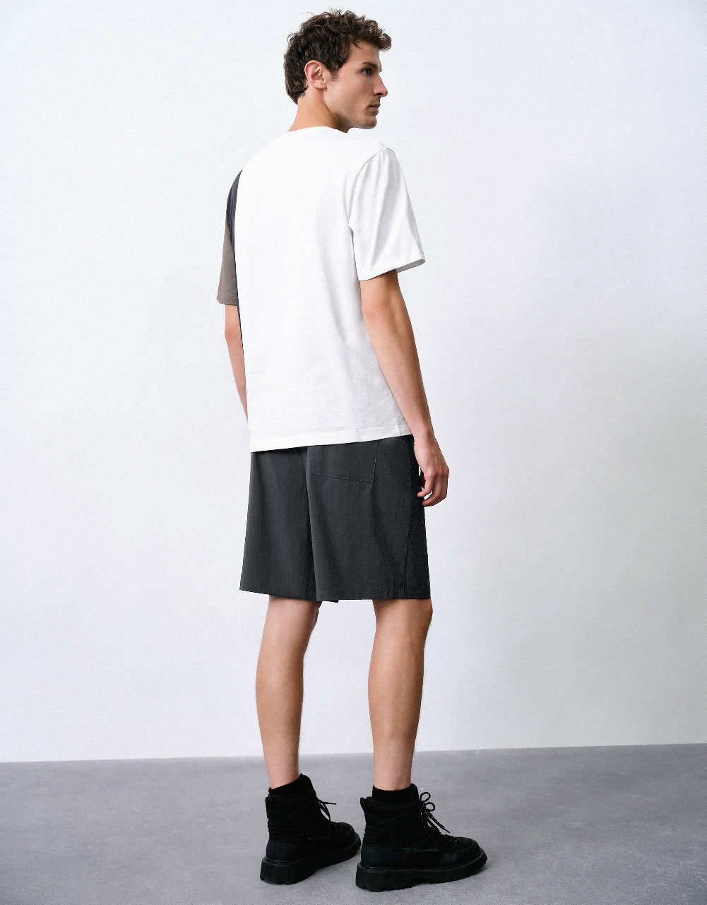 Drawstring Waist Shorts