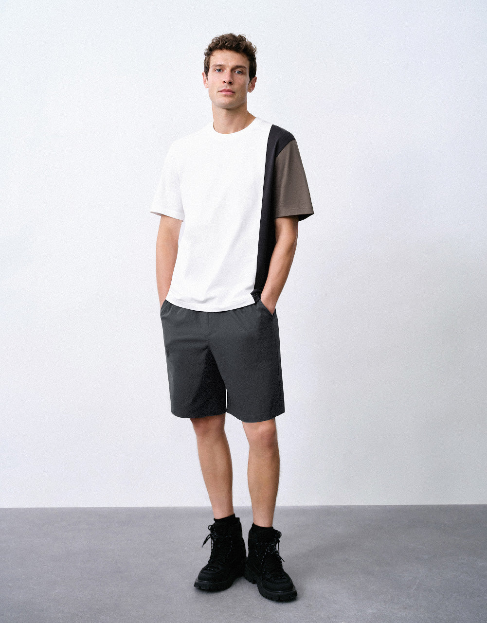 Drawstring Waist Shorts