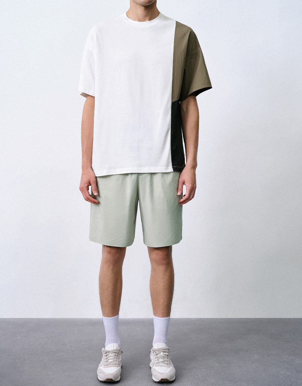 Drawstring Waist Shorts