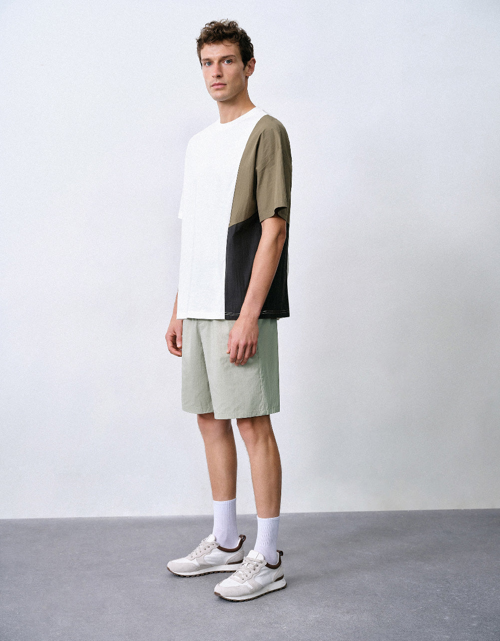 Drawstring Waist Shorts